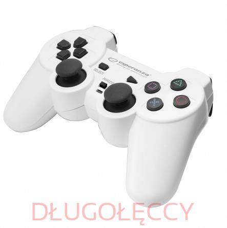 ESPERANZA EGG106 CORSAIR gamepad do PC/PS2/PS3 biały