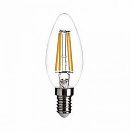 LIGHTECH ECO LED 4W E14 świeczka przeźroczysta ciepła filament