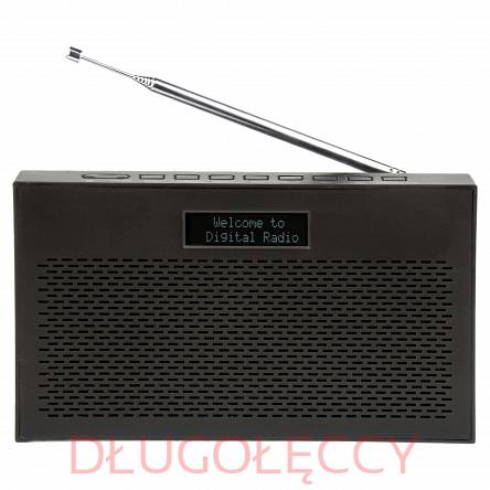 ART RADIO DAB+/FM AZ1000 wyświetlacz LCD czarne 