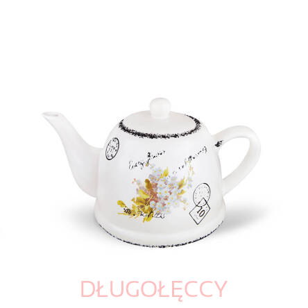 Ceramiczny czajniczek Niezapominajka 800 ml zaparzacz do herbaty