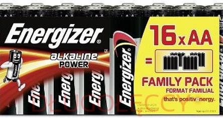 ENERGIZER LR6 1,5V FAMILY PACK 16 sztuk