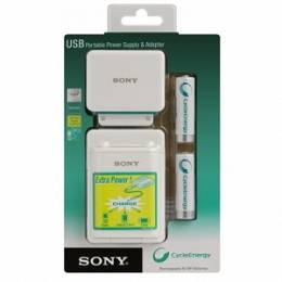 Przenośny zasilacz USB Sony CP-AH2R z 2 akumulatorami R6