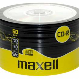 Płyty CD-R 700MB x 52 opakowanie 50 szt spin MAXELL