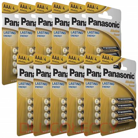 48 sztuk PANASONIC Bateria LR03 alkaline power