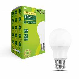 INQ E27 8.5W 806lm 3000K A60 żarówka LED ciepła biała