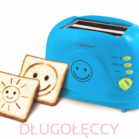 ESPERANZA Toster dla dzieci SMILEY 750W