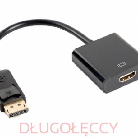 ADAPTER DISPLAYPORTv.1.2 > HDMI 15CM  LANBERG 