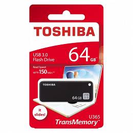 TOSHIBA Pendrive 64GB USB 3.0 Czarny