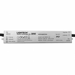 LIGHTECH Zasilacz instalacyjny LED 30W IP67