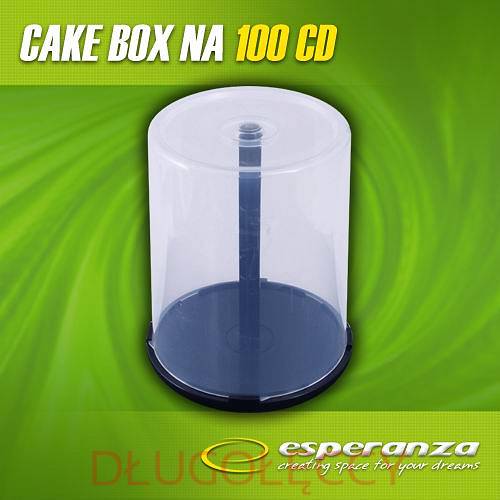 Opakowanie na płyty CD-100 cake box