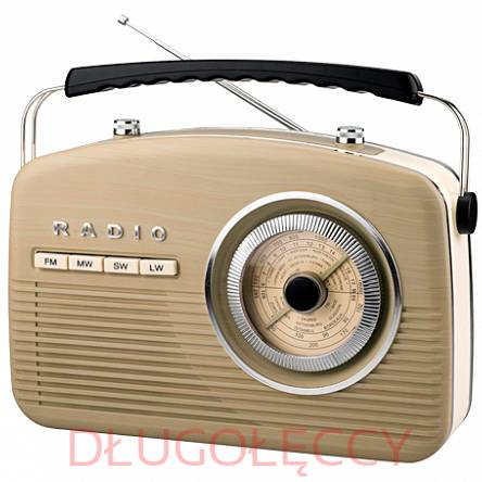 CAMRY CR1130 Radio Retro Beżowe