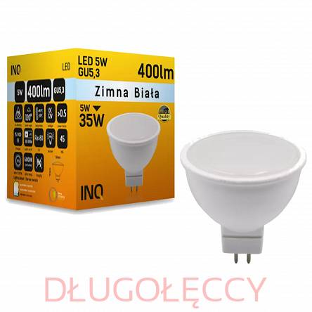 INQ Lampa led GU5,3 12V 5W 6000K