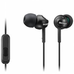 SONY MDR-EX110AP SłuchawkiI z mikrofonem CZARNE