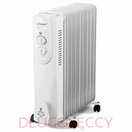 MAESTRO MR950 grzejnik olejowy  2000W 11 żeberek biały