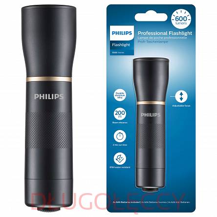 Philips Flashlights Latarka SFL7001T IPX4 600lm