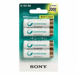 SONY Akumulatorki Ni-MH AA 2000mAh blister 4sztuki