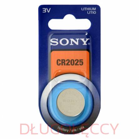 Bateria litowa SONY CR-2025 3V 