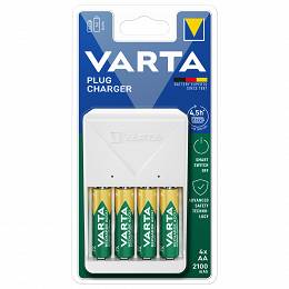 ładowarka VARTA na 4 AA lub AAA + 4xAA 2100mAh