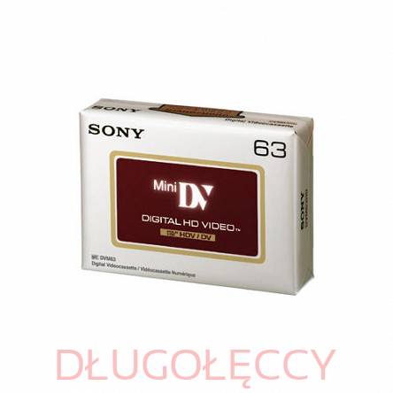 Kaseta SONY DVM-63 HDV