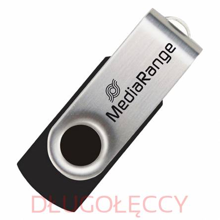 Pamięć PENDRIVE 128GB MEDIARANGE obracany