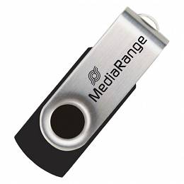 Pamięć PENDRIVE 128GB MEDIARANGE obracany