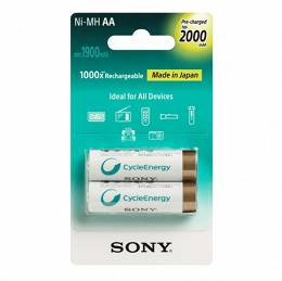 SONY Akumulatorki Ni-MH AA 2000mAh blister 2sztuki