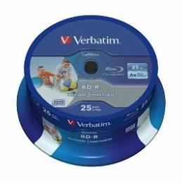 VERBATIM BD-R 25GB x6 cake 25 do nadruku