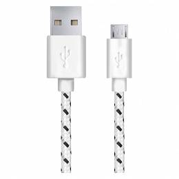 ESPERANZA EB175 kabel USB micro USB 1m oplot biały