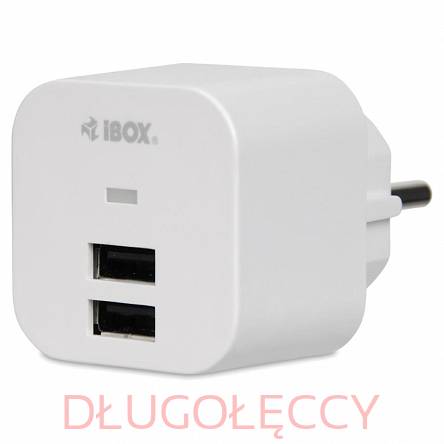 I-BOX ładowarka sieciowa C-34 2xUSB, 2.1A