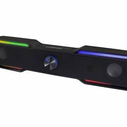 ESPERANZA GŁOŚNIK USB/SOUNDBAR LED RAINBOW APALA