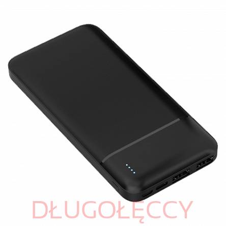 PLATINET POWER BANK 10000mAh Polymer  Black