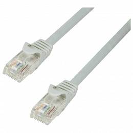 LANBERG Patchcord RJ45  kat. 5e UTP  10m szary 