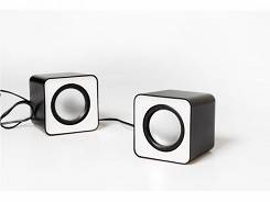 MEDIA-TECH Głośniki stereo 6W zasilane z portu USB MT 3140W białe