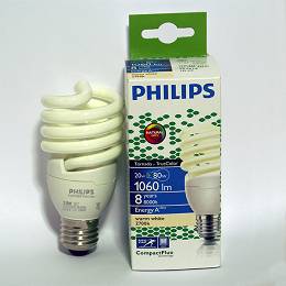 PHILIPS 20W E27 TORNADO TRUE COLOR