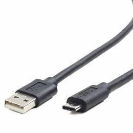 CABLEXPERT kabel USB-C(M)->USB-A(M) 2.0 1M 3A 36W CZARNY