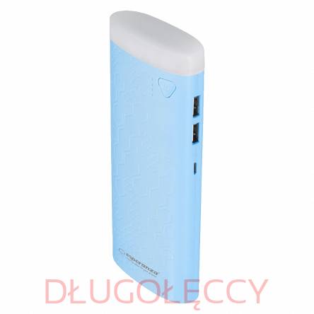 ESPERANZA POWER BANK 10000MAH FERMION EMP114 niebeski