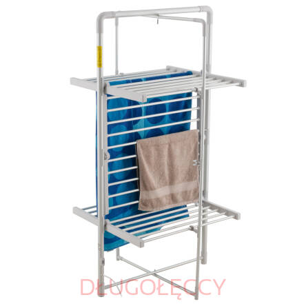 Adler AD 7829 Składana elektryczna suszarka do ubrań 300W Oszczędzająca miejsce IP22
