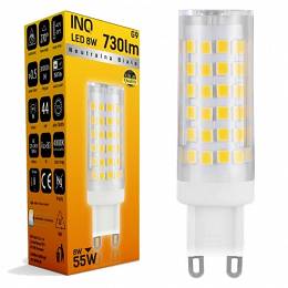 INQ G9 LED 8W (55W) Tower 730lm 4000K neutralna biała