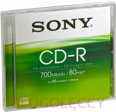 Płyta SONY CD-R 80/700MBx48 1 szt. box 