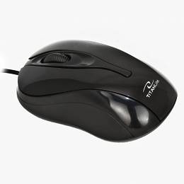 Mysz optyczna TM-103K czarna USB HORNET TITANIUM