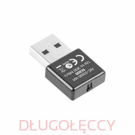 Lanberg N300 NC-0300-WI karta sieciowa wifi na USB