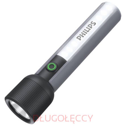Latarka akumulatorowa Philips SFL1183/10 – 400 lm, ładowanie USB-C, tryby SOS i camping