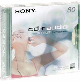 Płyta CD-R audio CD-R80/700MB CRM80 SONY