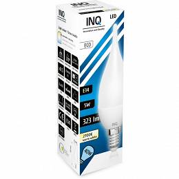 INQ E14 5W 323lm BX35 2700K świeczka LED Eco