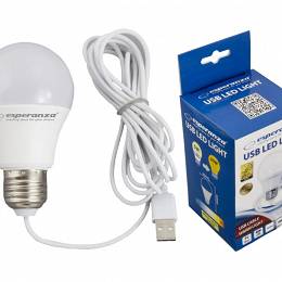 ESPERANZA ELL170 żarówka LED 5W 3000K zasilana z portu USB