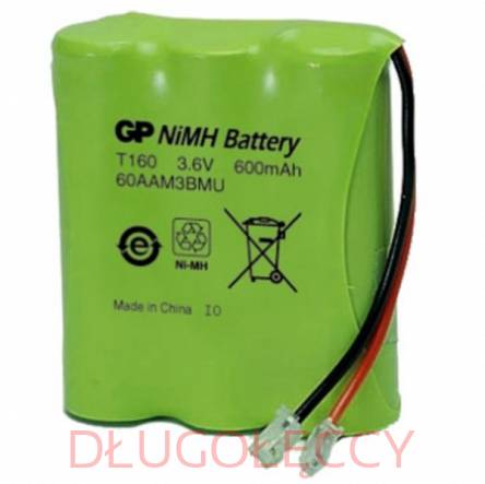 AKUMULATOR GP T160 3,6V 600mAh NiMH