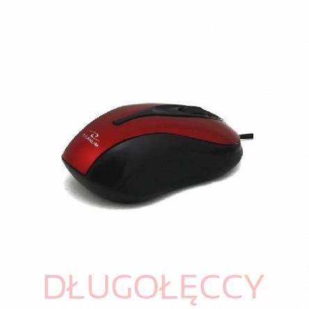 Mysz optyczna TM-103R czerwona USB HORNET TITANIUM 