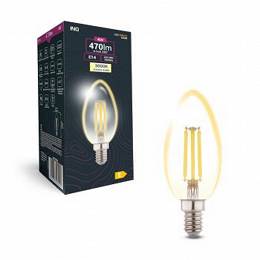 INQ Filament led C37 świeczka E14 4W 470lm 4000K