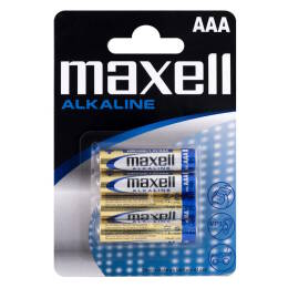 MAXELL Baterie LR03 AAA Alkaliczne blister 4szt.