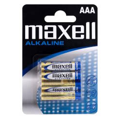 MAXELL Baterie LR03 AAA Alkaliczne blister 4szt.